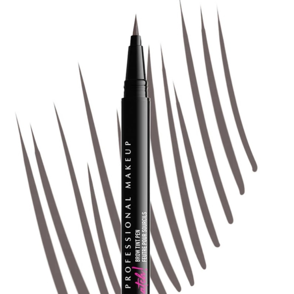 NYX Professional Makeup Lift & Snatch Brow Tint Pen  Gray Black 0.03oz
